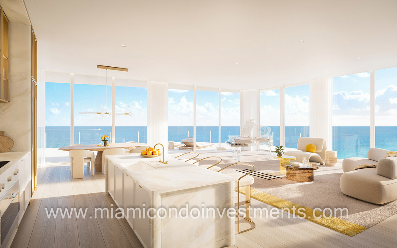 Ritz-Carlton Residences South Beach oceanfront residence