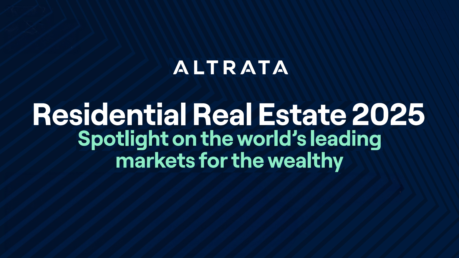 Miami Tops Altrata’s 2025 Report as the Global Epicenter for Ultra-Wealthy Second Homes Image