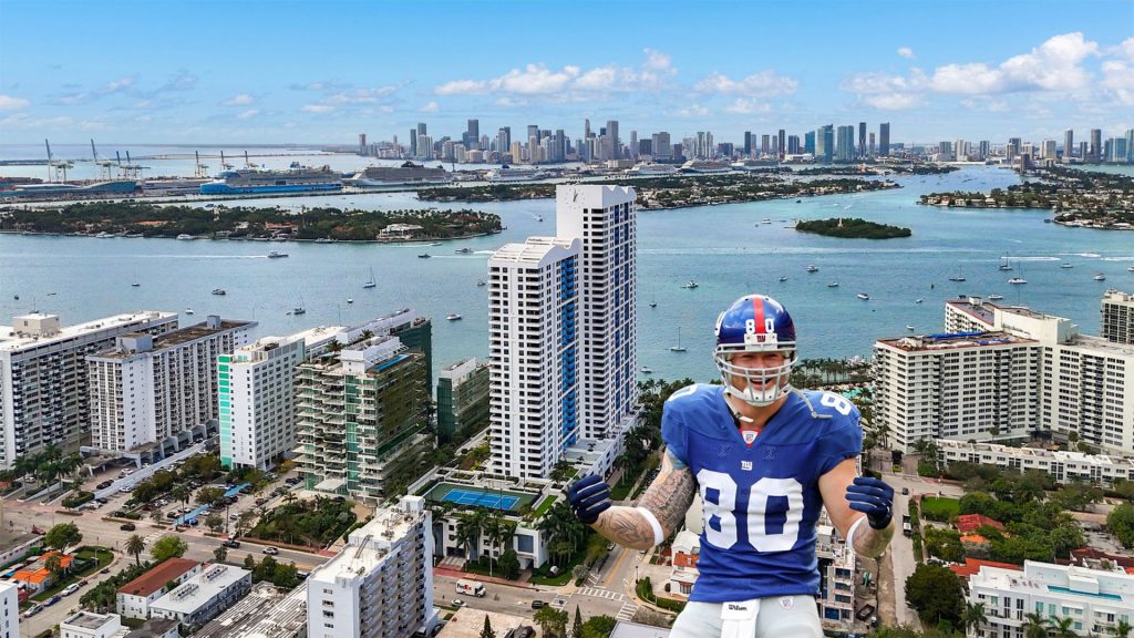 Jeremy Shockey   The Waverly at South Beach